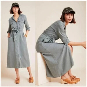 Moving Sale! 💘 By Cloth & Stone Chambray Hearth Shirtdress